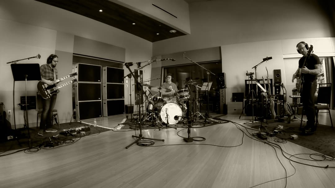 Sean Anthony Sullivan with band.